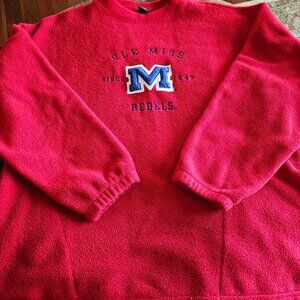 Ole Miss Fuzzy Fleece Sweatshirt